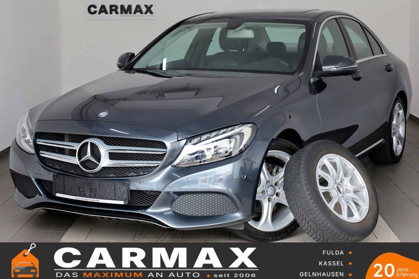 Fahrzeugabbildung Mercedes-Benz C180 CGI Lim T.Leder,Navi,LED,SD,SH,PDC,SR+WR