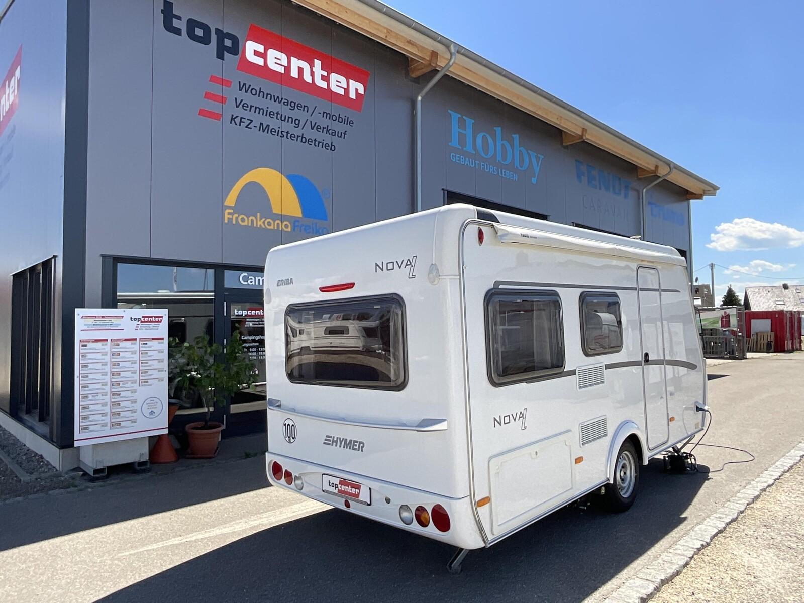 HYMER / ERIBA / HYMERCAR Eriba Nova 450 L Mover Sackmarkise Fahrradträger