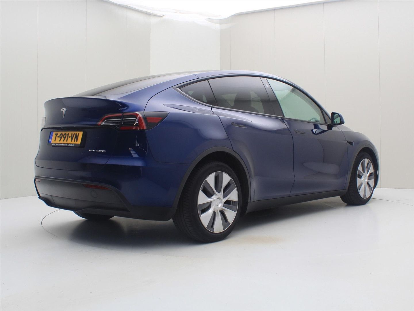 Tesla Model Y Long Range AWD 75kWh 351pk [ Weiß LEDER+ imagem 3