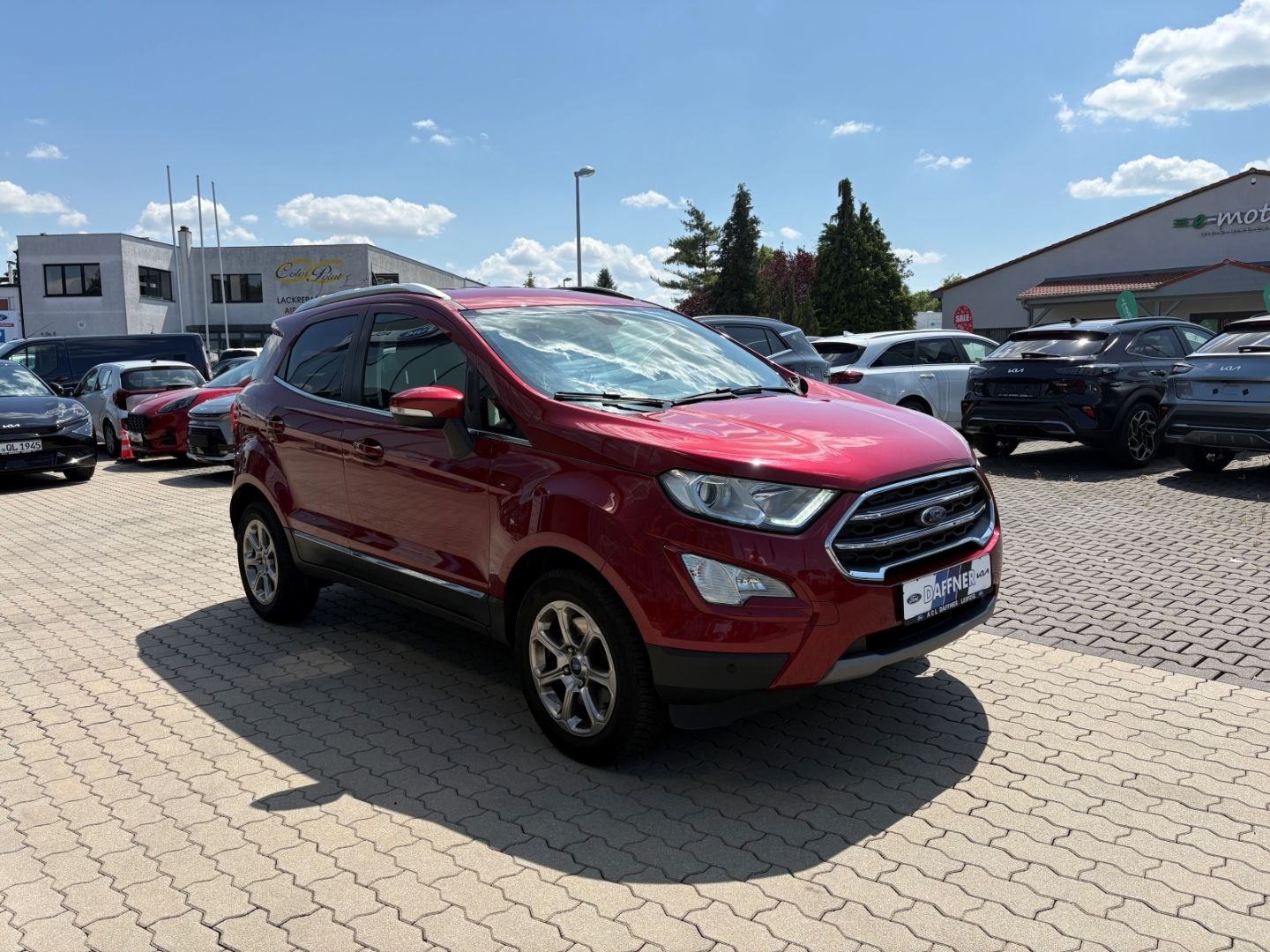 Fahrzeugabbildung Ford EcoSport Titanium Kamera SHZ Navi Klima Tempomat