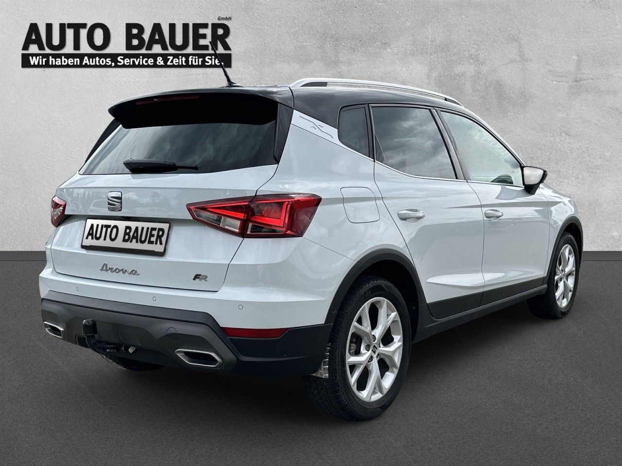 Fahrzeugabbildung SEAT Arona FR 1.0 TSI 110PS-Virtual-LED-AHK* - mit KI generiert/bearbeitet