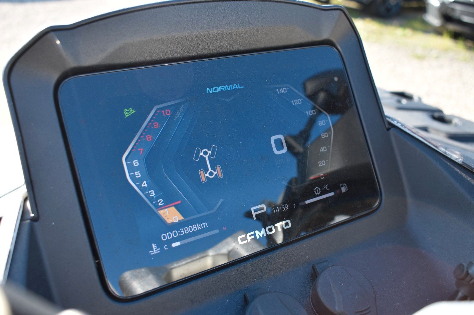 Fahrzeugabbildung CFMOTO CForce 1000 Touring Seilwinde Koffer Bügel AHK