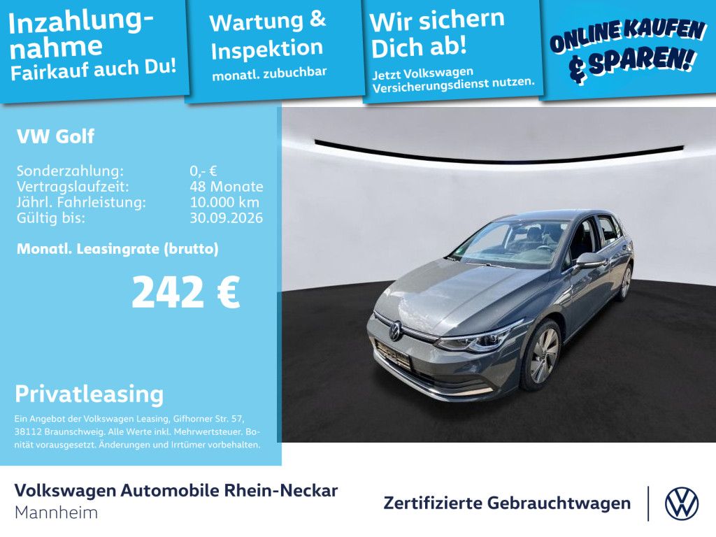 Golf VIII 1.5 TSI Style GAR2027 Navi AHK LED Plu