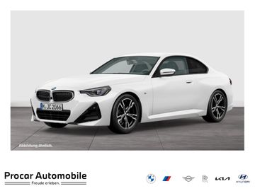 BMW Leasingangebot: BMW 220i Coupé M Sport LC+ AHK ad.LED HiFi DAB RFK