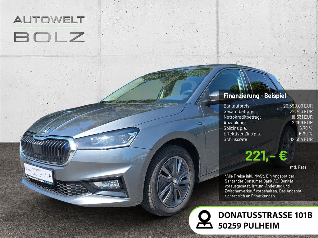 Skoda Fabia 1.0 TSI Drive PDC SHZ KAMERA LED NAVI AHK