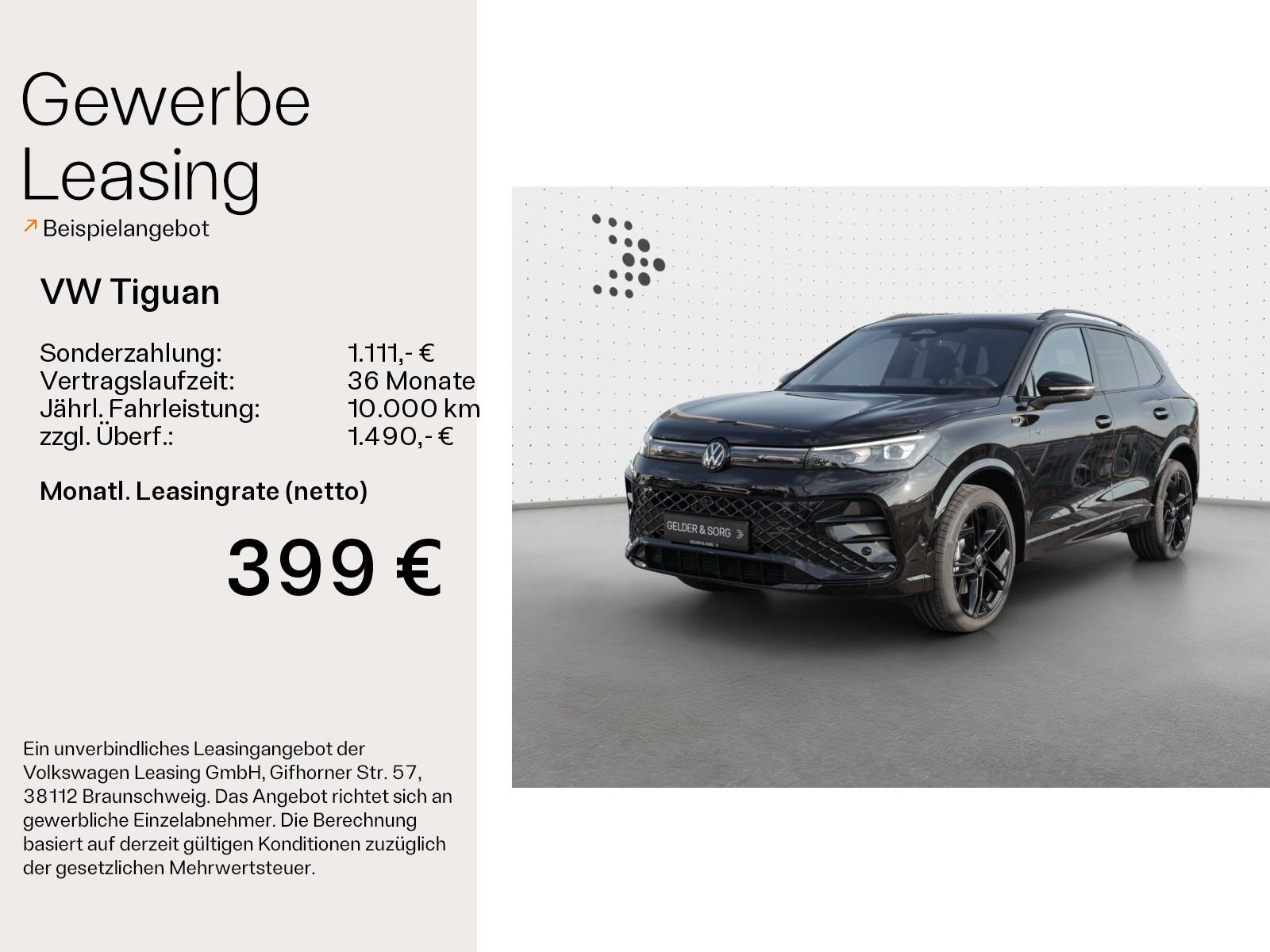 Volkswagen Tiguan R-Line 2.0 TSI OPF 4M |AHK|STHZ|H&K SOUND