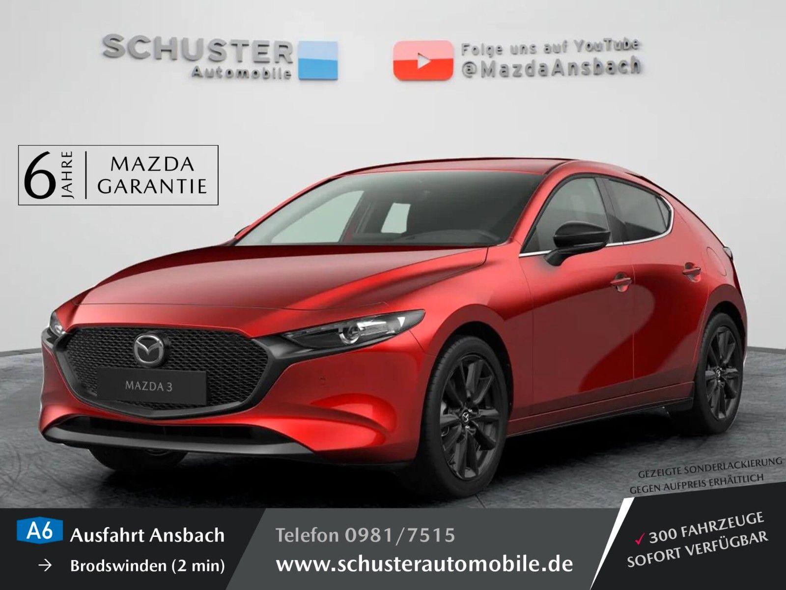 Mazda 3 2027 Homura 140PS KAMERA PDC LED NAVI SITZHE. imagem 2