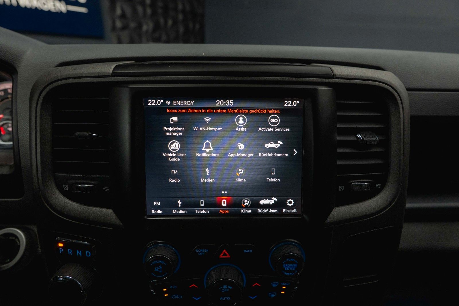 Fahrzeugabbildung Dodge RAM 5.7 V8 HEMI 4x4 OFFROAD Night-Paket *LED*AHK