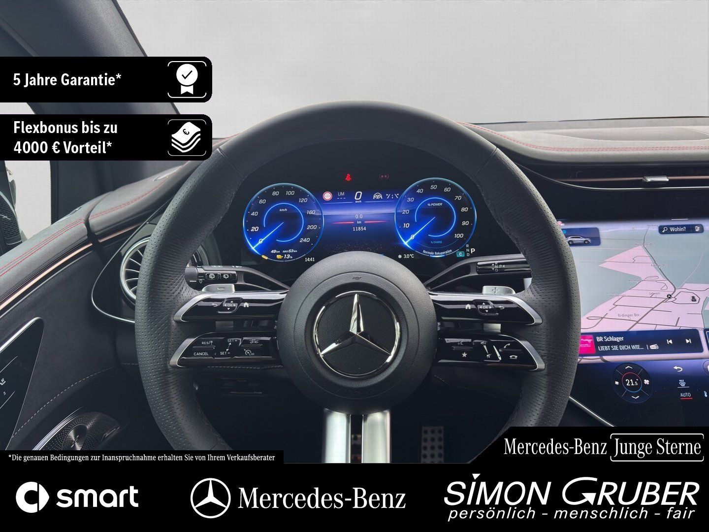 Fahrzeugabbildung Mercedes-Benz EQE 500 4M SUV AMG Hyper Airmatic HUD AHK