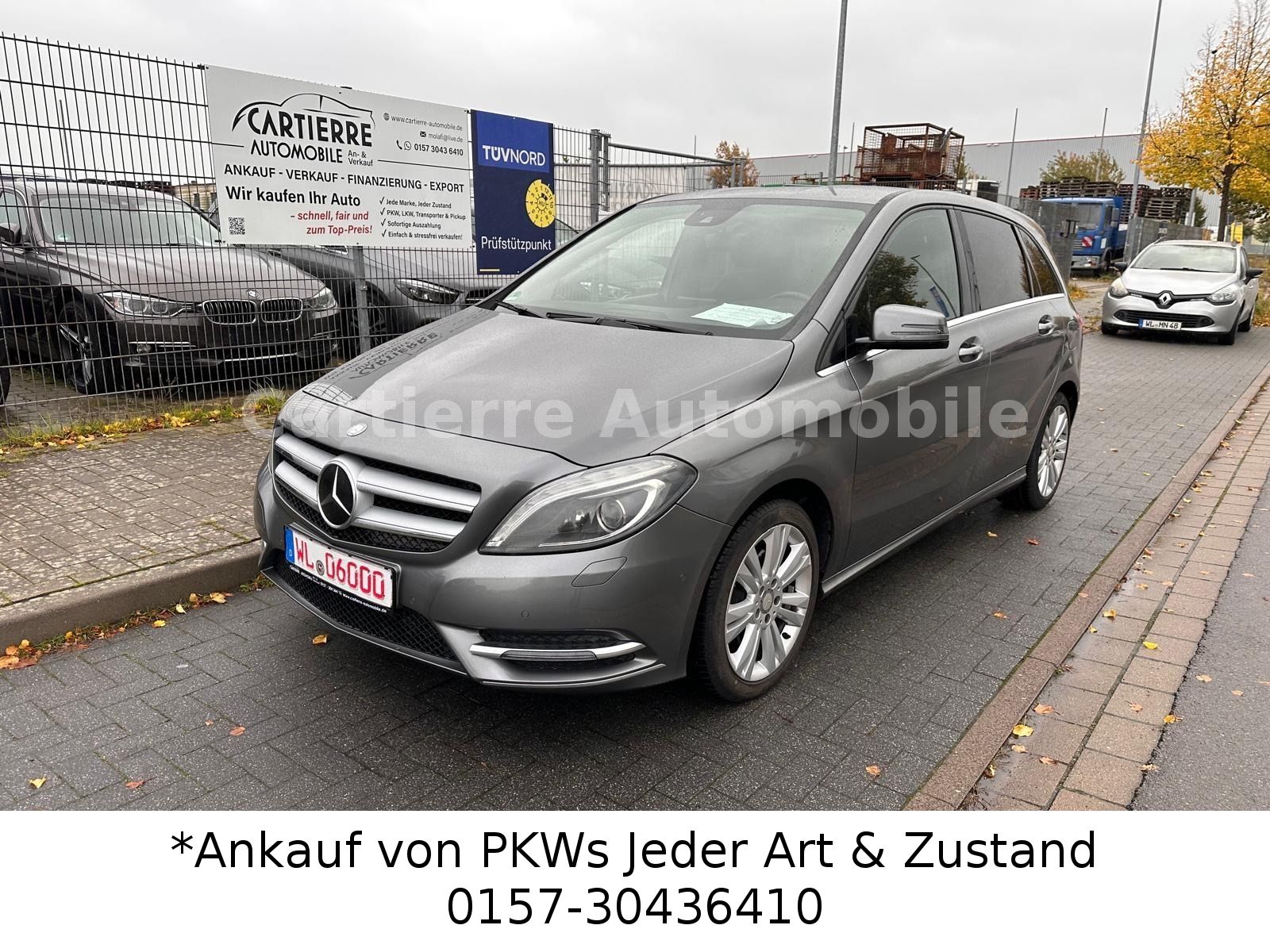 MERCEDES-BENZ B 200 2.Hand EURO 6 Teil-Leder AHK RFK PDC ALU