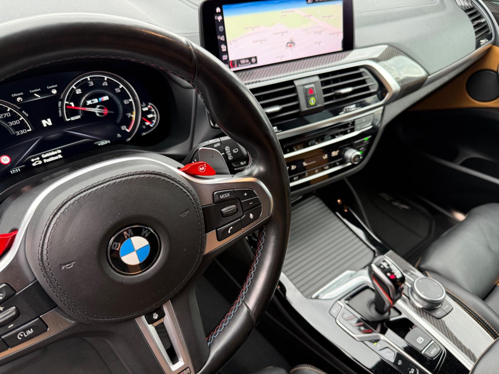 BMW X3 M COMPETITION CARBON 360 HEAD-UP  ATTELAGE | 510 ch | 4X4 | BVA | HAYON ÉLECTRIQUE | PACK SPORT | RÉGLAGE ÉLECTRIQUE DES SIÈGES AVEC FONCTION MÉMOIRE