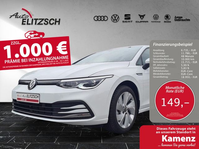 Volkswagen Golf VIII eTSI Style DSG LEDplus Navi ACC