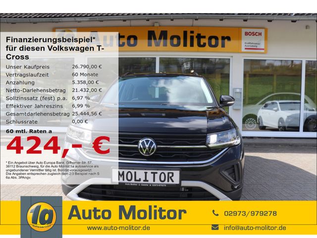 Volkswagen T-Cross 1.0 TSI 85 kW Life EU6e digitales Cockpi