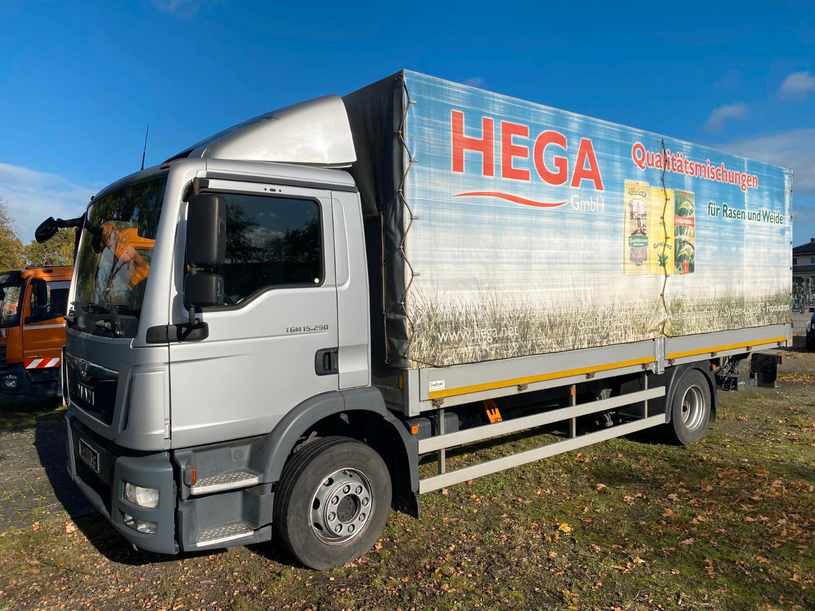 MAN 15.290 TGM, LBW Bj. 2022, Blatt/Luft, Euro 6