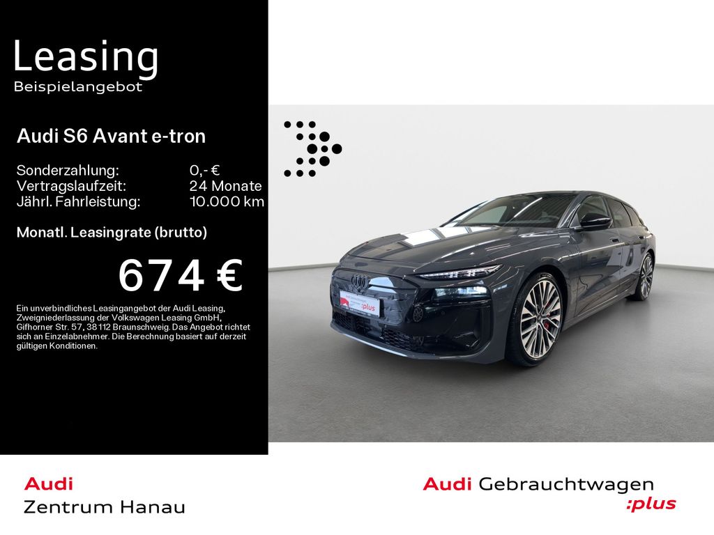 Audi S6 Avant e-tron*MATRIX*HUD*AHK*B&O*SHZ*LEDER
