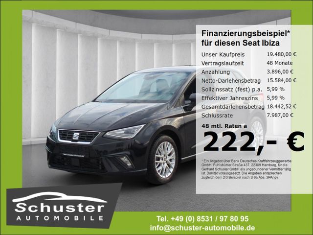 Seat Ibiza FR 1.0TSI*LED ACC R-Kam digCockp Navi SHZ