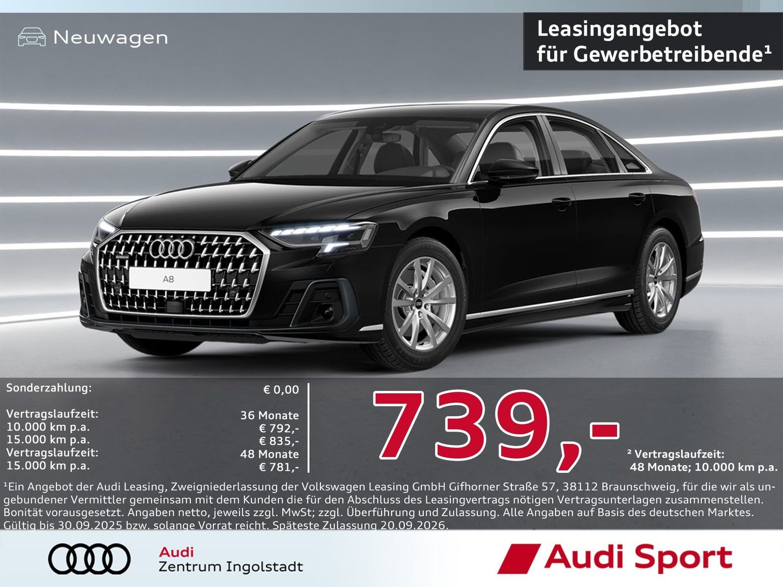 Audi A8 50 TDI quattro tiptronic SHZ UPE 106.600,-