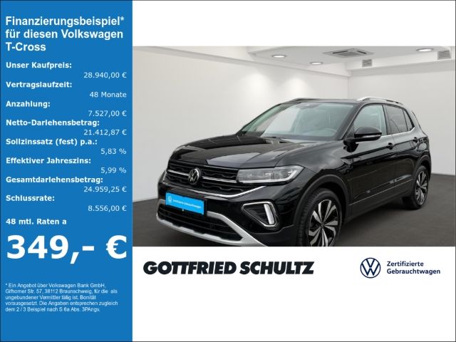 Volkswagen T-Cross STYLE TSI DSG NAVI LED SITZHZG KAMERA EP