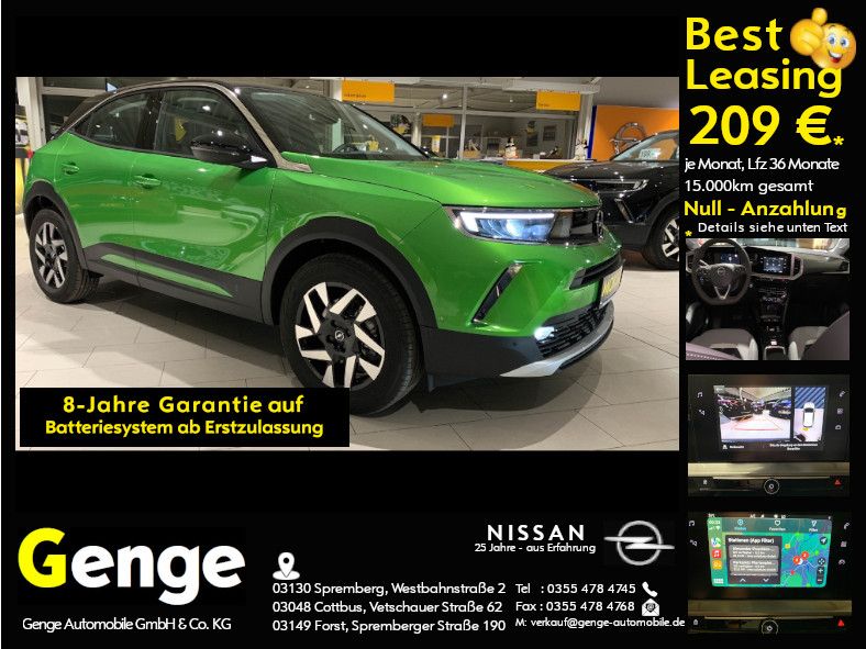 Mokka-e Elegance, Sitz&Lenkradheizung,LED-Schein