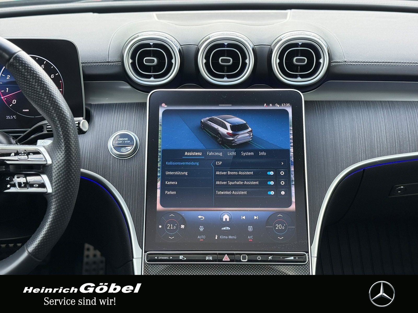 Fahrzeugabbildung Mercedes-Benz C 300 4M T AMG*AHK*SITZKLIMA*PANO*DISTRONIC*360*