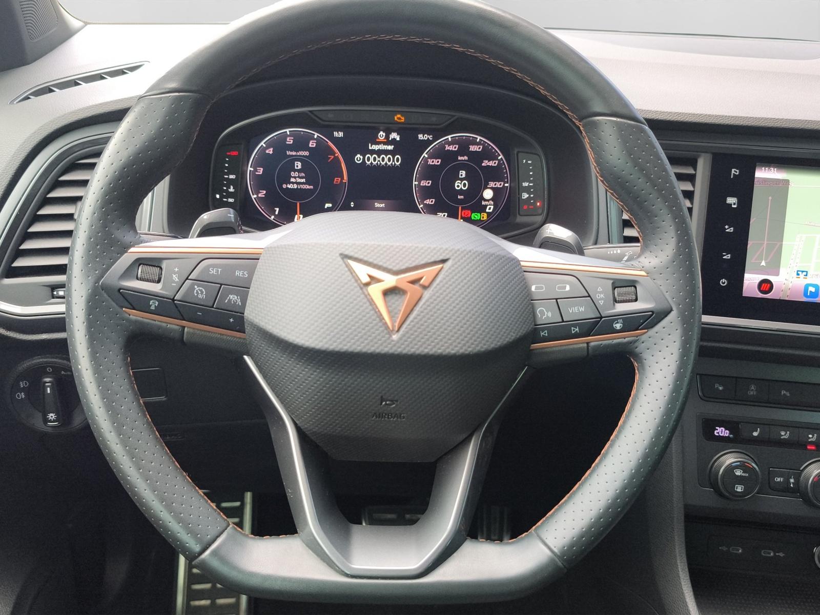 Cupra Ateca 1.5 TSI DSG LED+NAVI+KAMERA+PARKLENK+19