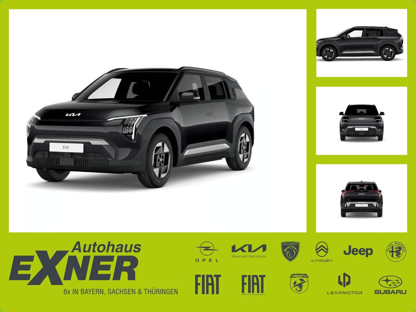 Kia EV3 Air Sitzheizung vorne, Rückfahrkamera
