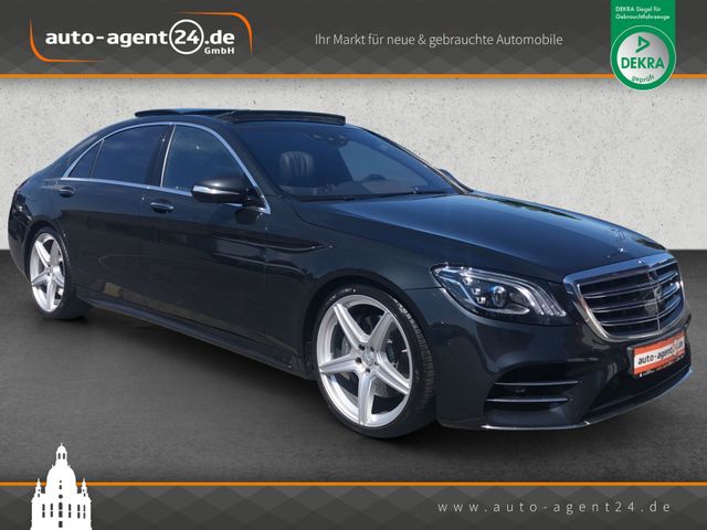 Mercedes-Benz S 560 L 4M AMG+/Chauffeur/Nachtsicht/Pano/StHzg.