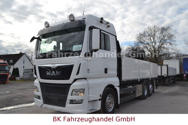 MAN TGX 26.500, Hiab XS 166K Pro, Baustoff, Kran