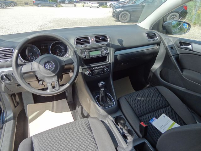 Fahrzeugabbildung Volkswagen Golf VI Trendline/TDI/105PS/PDC/Klima/SitzH/81TK