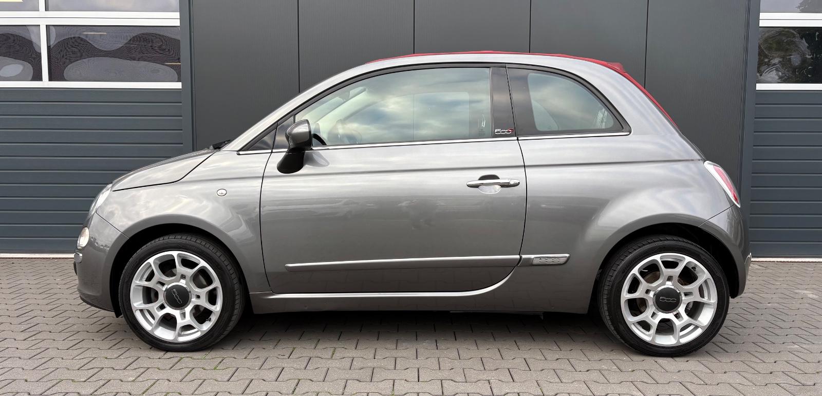Fiat 500C Lounge Faltdach Klima Sitzheizung PDC