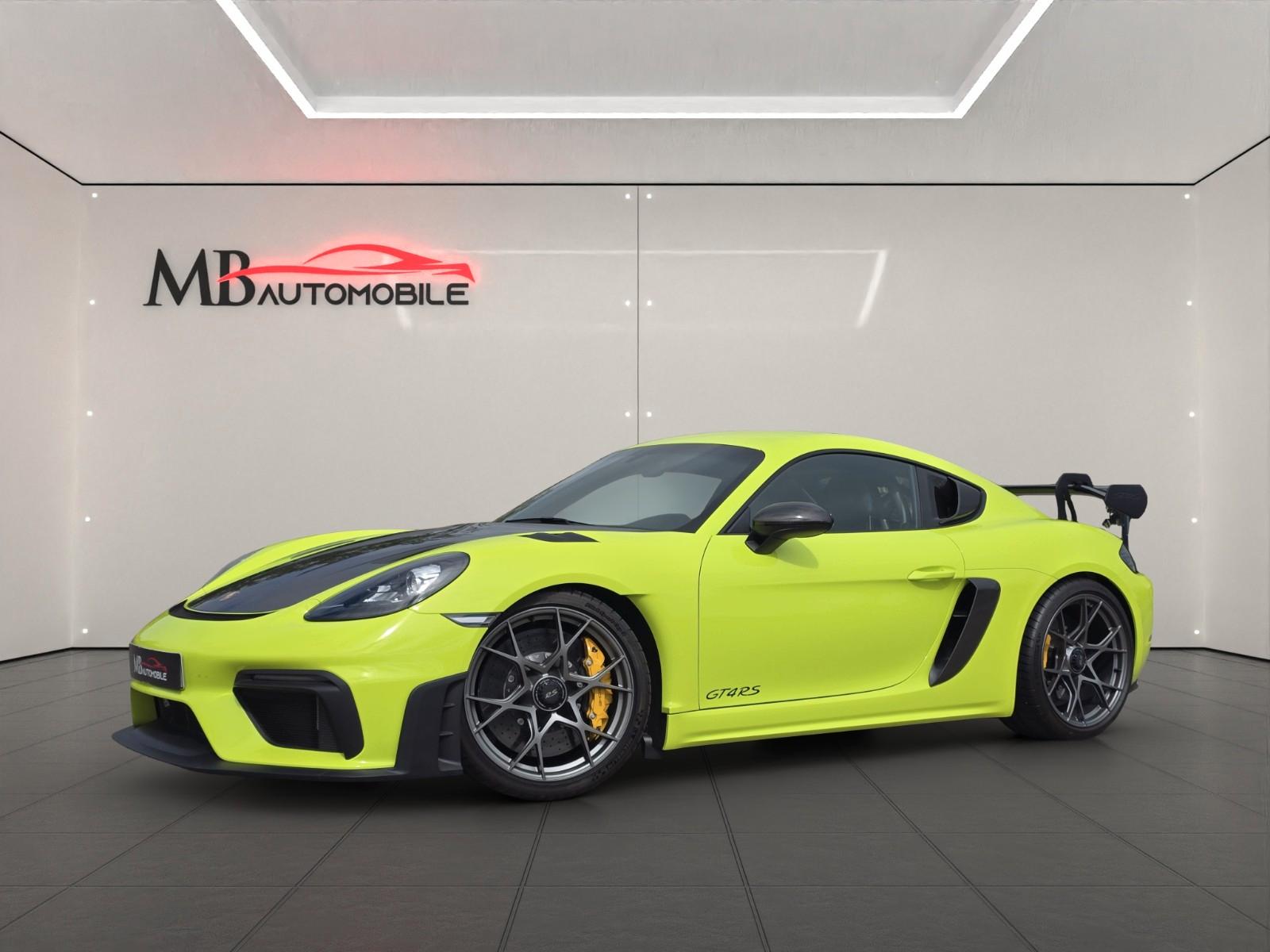 Porsche Cayman GT4 RS *WEISSACH*KERAMIK*LIFT*APPROVED*
