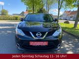 Nissan Qashqai Tekna1.6 dCi+PANORAMA+AHK+360°KAMERA+SHZ - Nissan Qashqai mit Diesel-Antrieb: Schwarz, mit Navigationssystem, Geländewagen, 1.6