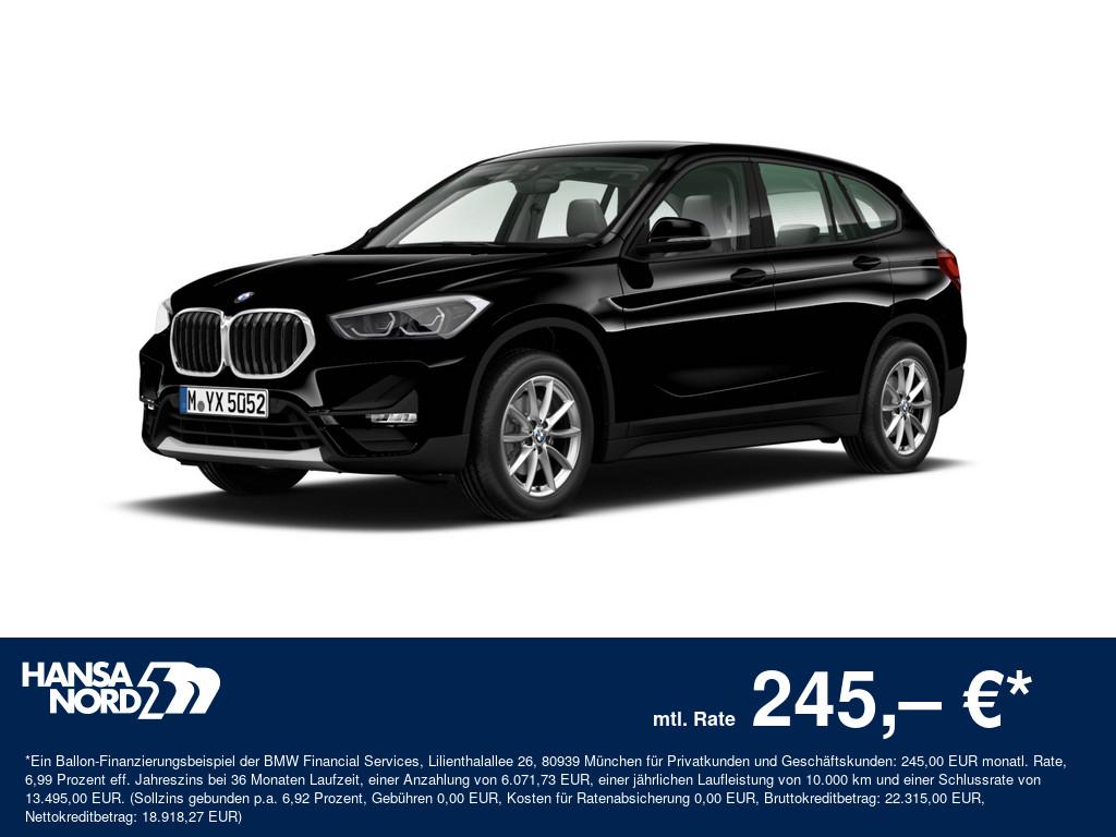 BMW X1 sDrive18d ADVANTAGE LED NAVI PDC SHZ 17" AHK