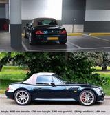 BMW Z3M s65 EVO M3 V8 & H6 - BMW Z3 M: Cabrio