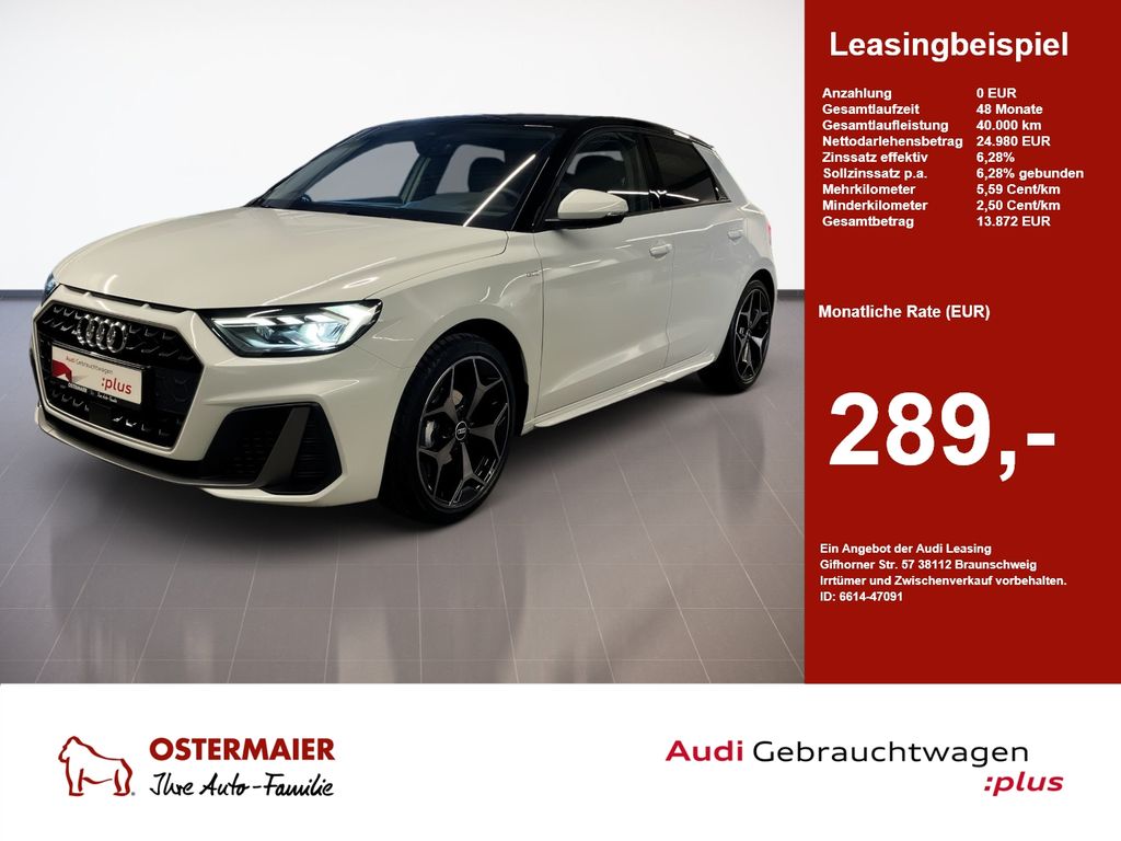 Audi A1 Sportback S-LINE 25 TFSI S-TRONIC ACC.LED.ALU