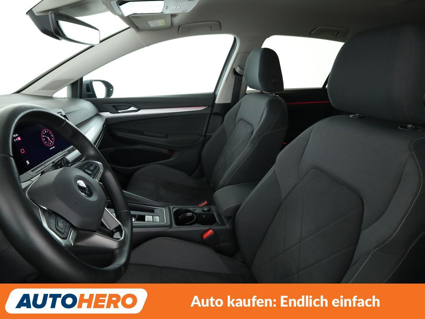 Volkswagen Golf VIII 1.5 eTSI ACT Life Aut. *LED*ACC*PDC*SH, миниатюра 9