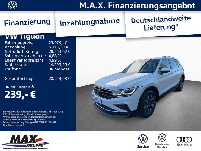Tiguan 1.5 TSI MOVE IQ.LIGHT+NAV+KAMERA+STANDHZG
