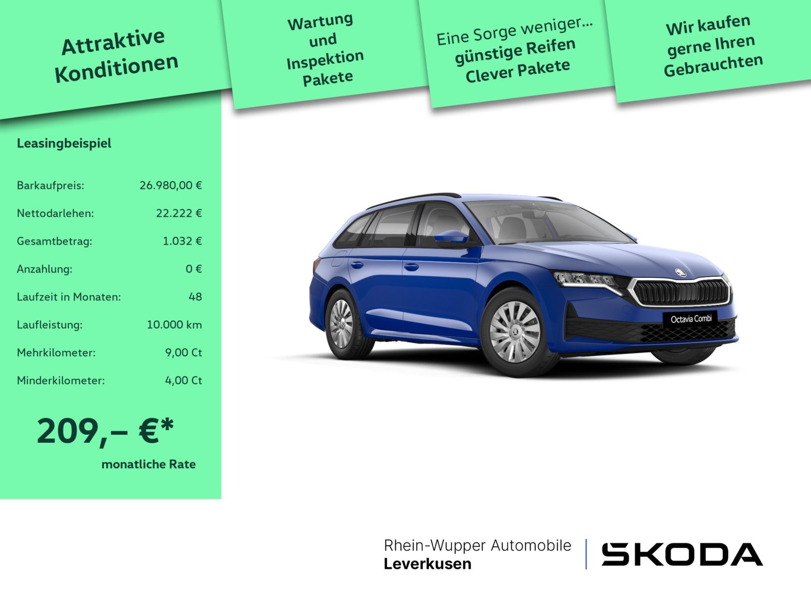 Skoda Octavia Combi TSI Essence LED VIRT APP-CONNECT