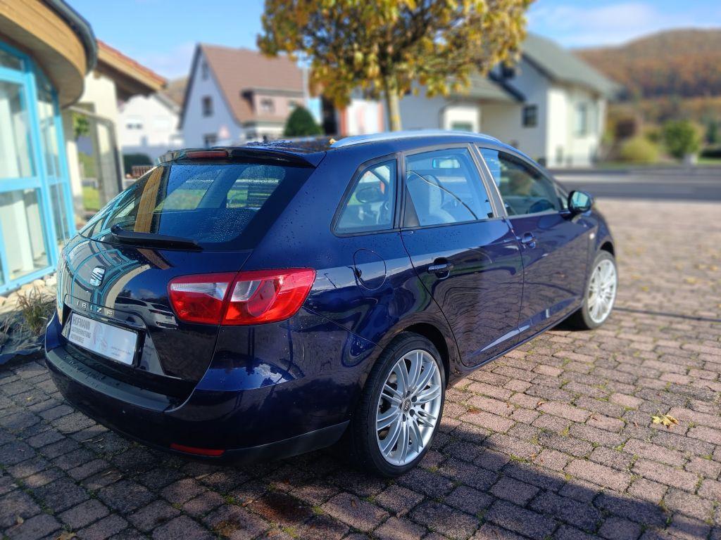 Seat Ibiza 2012 — engine 1.390 cm³, 86 HP (63kW)