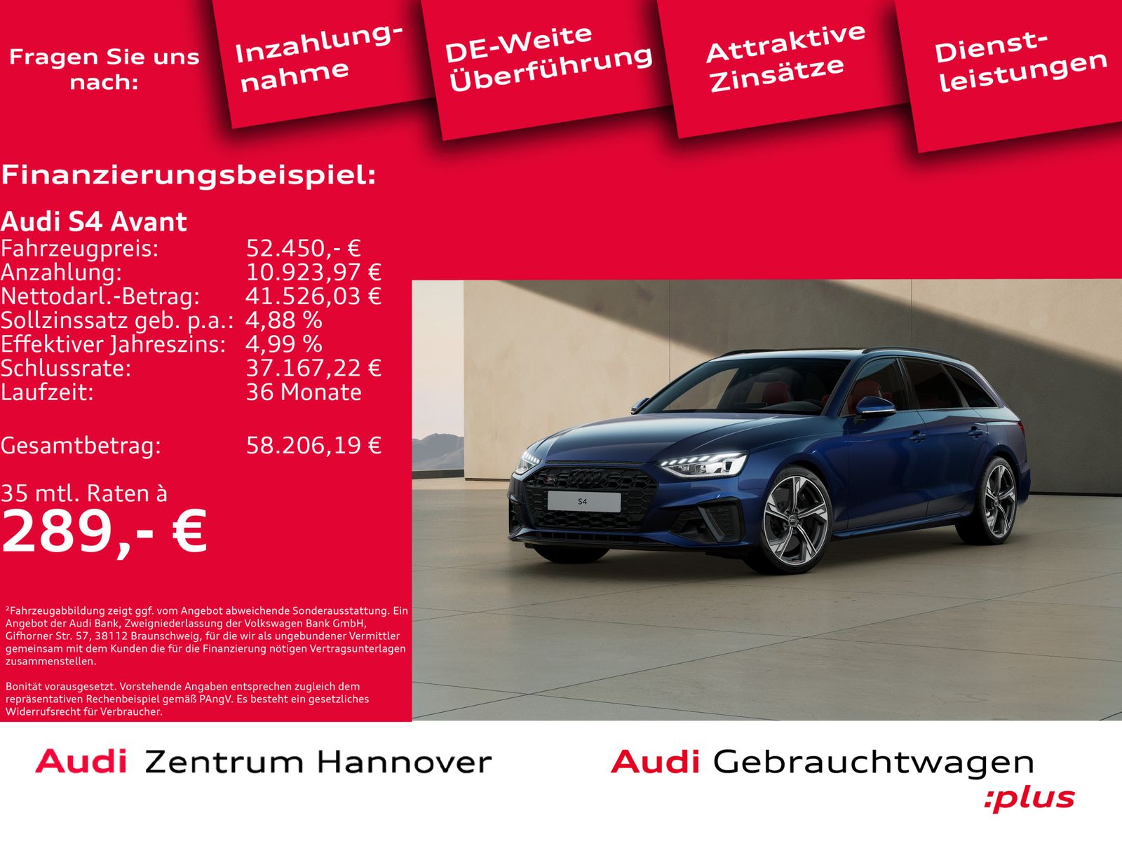 Audi S4 Avant 3.0 TDI quattro Pano B&O Kamera Navi