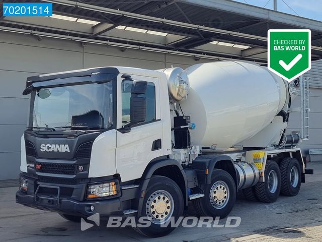 Scania P380 8X4 NEW! Euro 5 Manual Big-Axle 10m3 Mixer