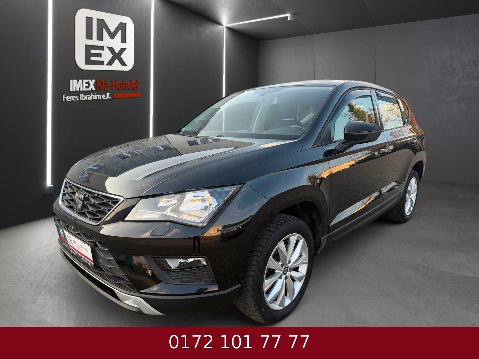 Seat Ateca Style*360°KAM+SCHECKHEFT+KEYLESS+SHZ+NAVI*