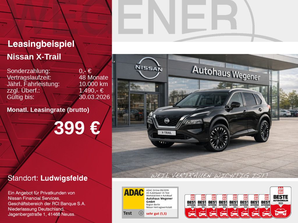 Nissan X-TRAIL N-CONNECTA AT MHEV *BHF Voll-LED AFA 3-Z