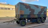 Schmitz Cargobull EX Bundeswehr 10 t 3 Achsen BWB2300228 Tarnfleck - Bundeswehr