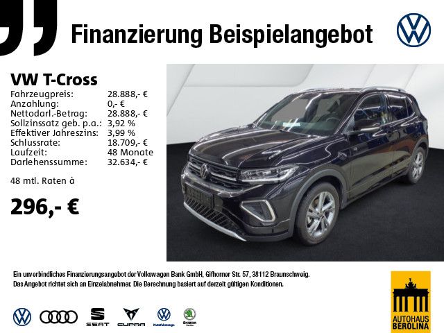 Volkswagen T-Cross 1.5 TSI R-Line DSG *AHK*R-CAM*NAVI*