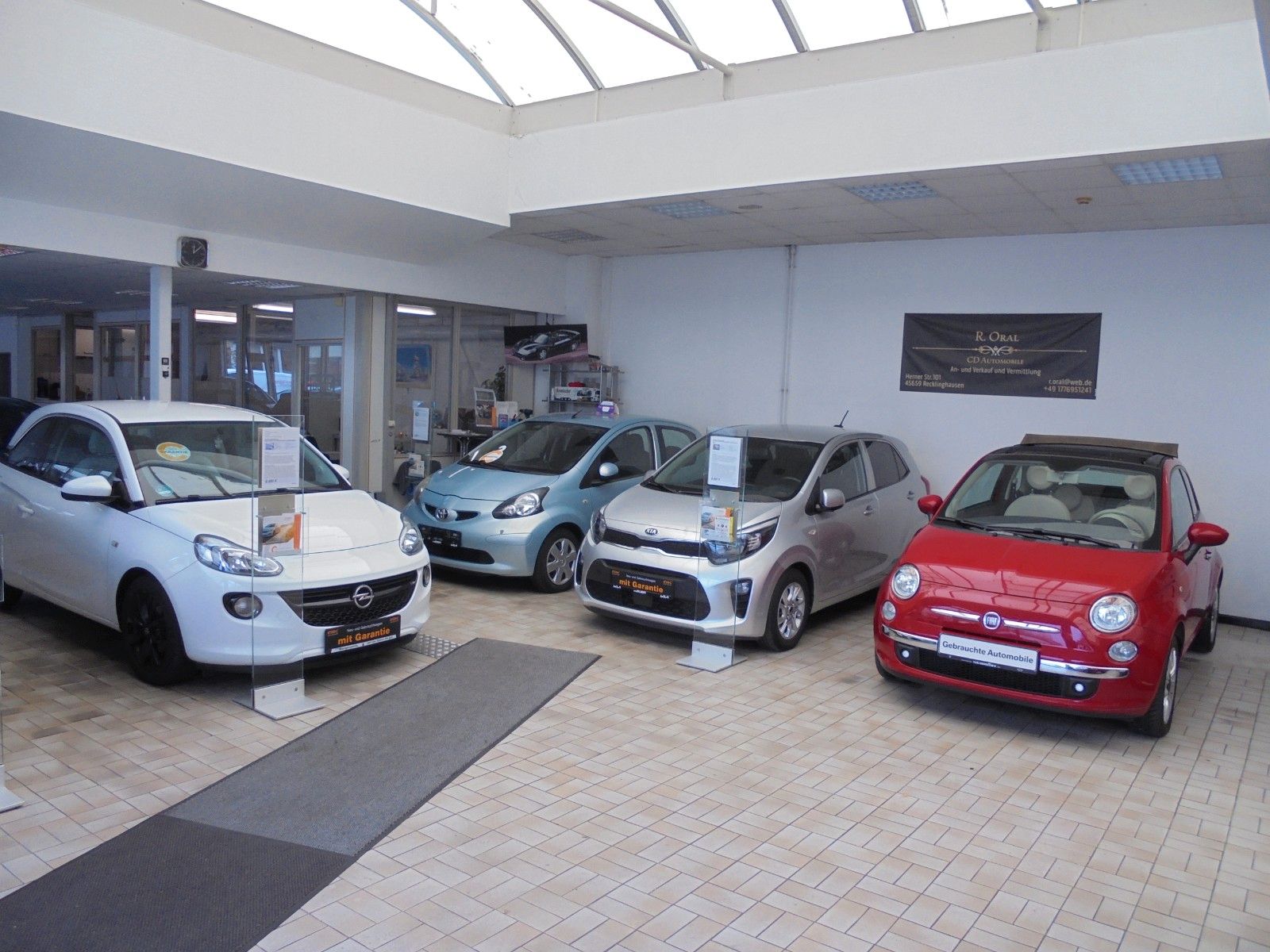 Fahrzeugabbildung Fiat 500 C Lounge Cabrio /Klima/Parktronik/