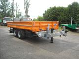 Fliegl TSK 115, BPW-Achsen, Breitreifen, Ladel. 5,00m - Fliegl Tieflader