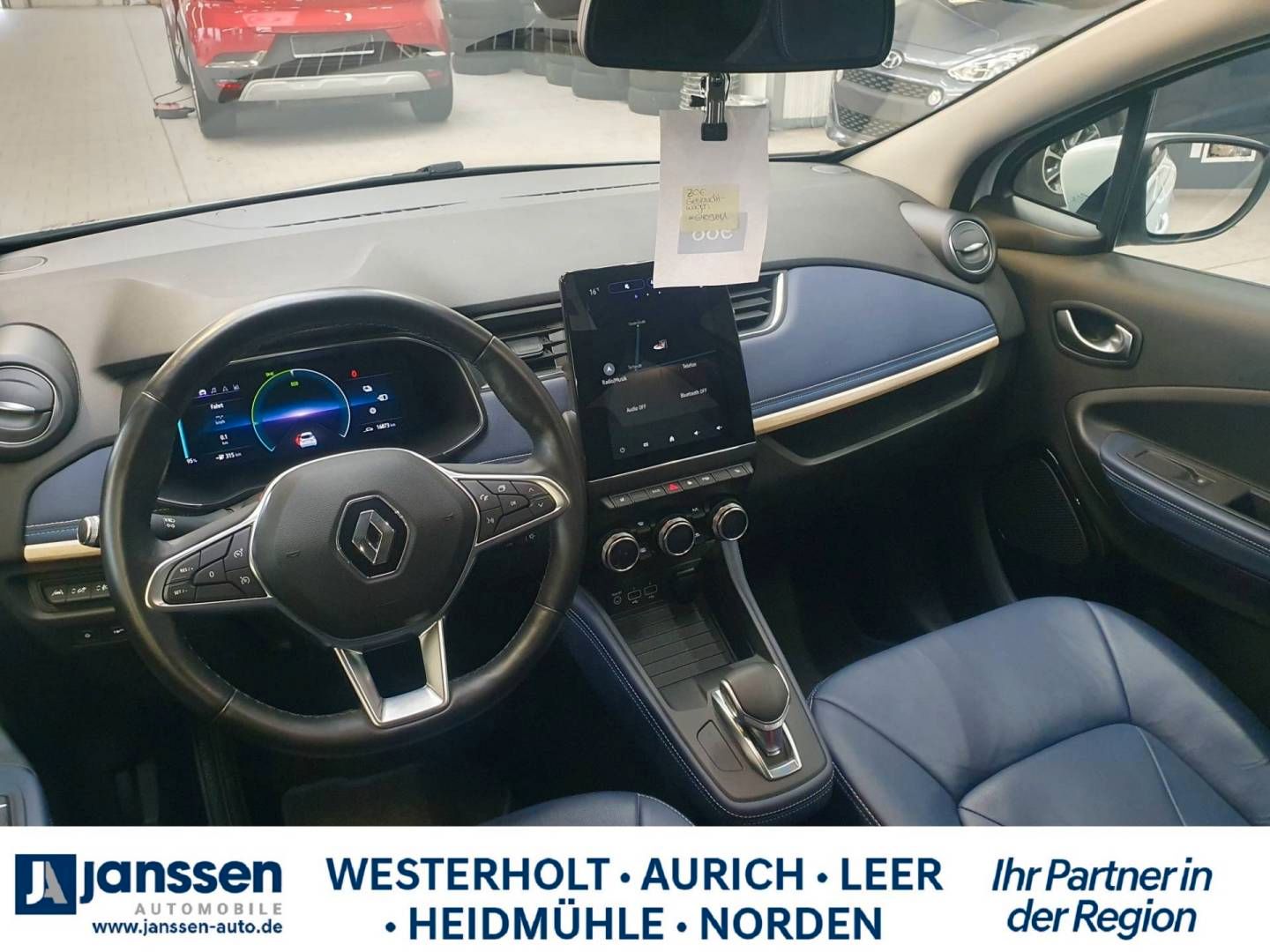 Fahrzeugabbildung Renault ZOE SONDERMODELL RIVIERA R135 Z.E. 50 mit Batter