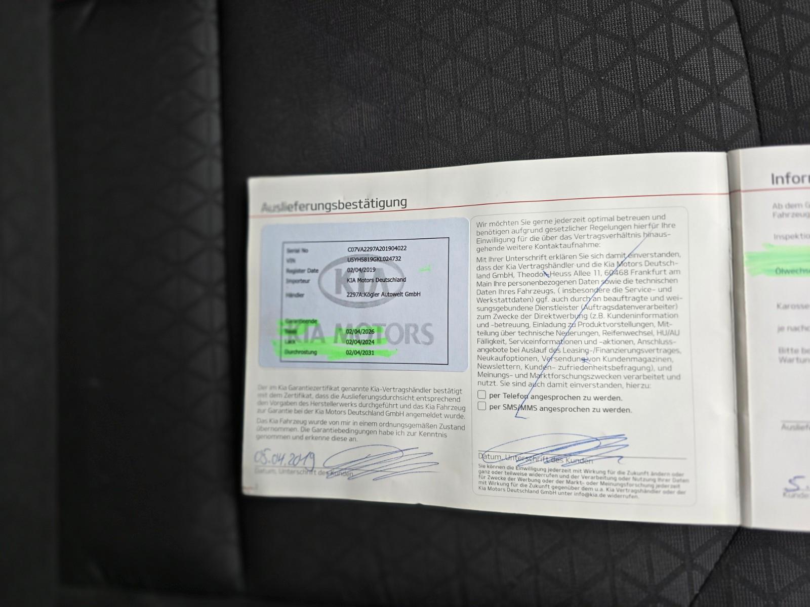 Kia Ceed Vision Automatik LED Alu Kamera Navi