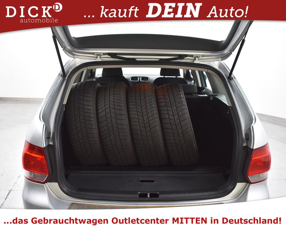 Volkswagen Golf 6 Var 2.0d Comfortl GEPFLEGT+PANOR+SHZ+AHK+